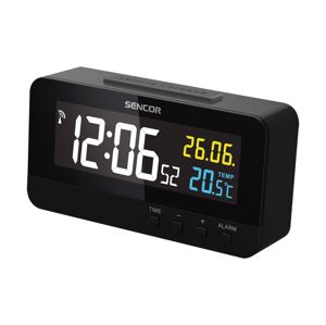 Sencor Sencor - Digitálne hodiny s budíkom a teplomerom 230V/1xCR2032
