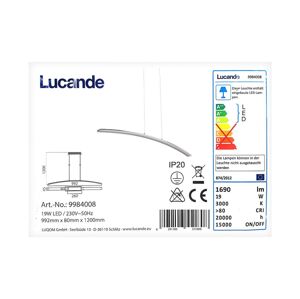 Lucande Lucande - LED Luster na lanku LORIAN LED/19W/230V