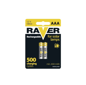 Batéria RAVER 400mAh AAA 2 ks