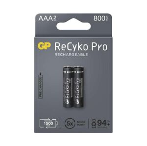 2 ks Nabíjacia batéria GP AAA ReCyko Pro NiMH/1,2V/800 mAh