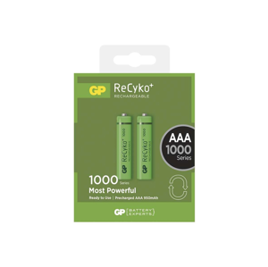 EMOS 2 ks Nabíjacie batéria AAA GP RECYKO+ NiMH/1,2V/950 mAh
