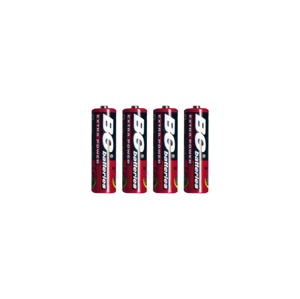 4 ks Zinkochloridová batéria EXTRA POWER AA 1,5V