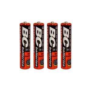 4 ks Zinkochloridová batéria EXTRA POWER AAA 1,5V