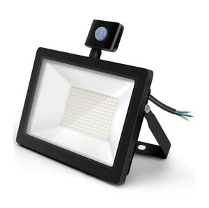 - LED Reflektor so senzorom LED/100W/230V 4000K IP65 čierna