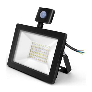 - LED Reflektor so senzorom LED/30W/230V 4000K IP65 čierna