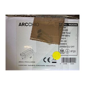 Arcchio Arccchio - LED Nástenné svietidlo METEHA LED/12W/230V