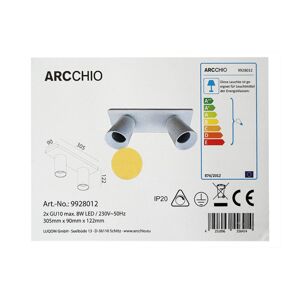 Arcchio Arcchio - Bodové svietidlo BRINJA 2xGU10/8W/230V
