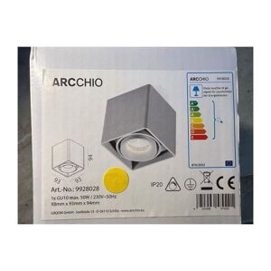 Arcchio Arcchio - Bodové svietidlo KUBIKA 1xGU10/50W/230V