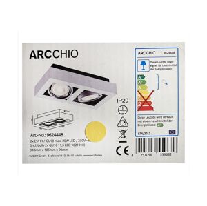 Arcchio Arcchio - LED Bodové svietidlo RONKA 2xGU10/11,5WW/230V