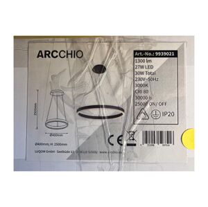 Arcchio Arcchio - LED Luster na lanku ALBIONA LED/27W/230V