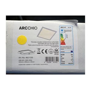 Arcchio Arcchio - LED Stmievateľné stropné svietidlo ENJA LED/24W/230V