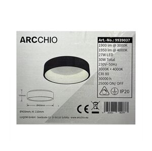 Arcchio Arcchio - LED Stropné svietidlo ALEKSI LED/27W/230V