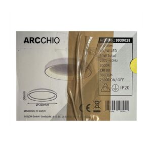 Arcchio Arcchio - LED Stropné svietidlo VIVY LED/46,8W/230V