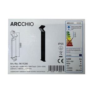 Arcchio Arcchio - LED Vonkajšia lampa HAVIN LED/10,2W/230V + LED/6,8W/230V IP65
