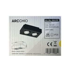 Arcchio Arcchio - Stropné svietidlo VINCE 2xGU10/5W/230V