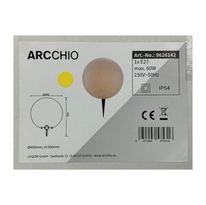 Arcchio Arcchio - Vonkajšia lampa SENADIN 1xE27/60W/230V 40 cm IP54