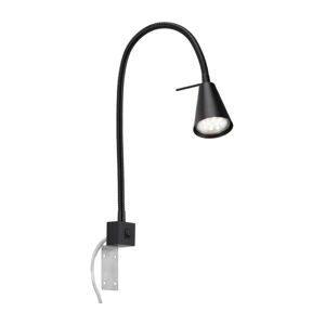 Briloner Briloner 2080-015 - LED Nástenná lampa COMFORT LIGHT 1xGU10/5W/230V čierna