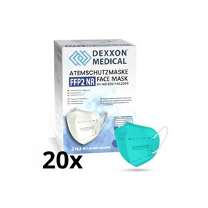 DEXXON MEDICAL Respirátor FFP2 NR Azure 20ks