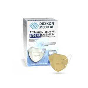 IMobily DEXXON MEDICAL Respirátor FFP2 NR béžová 1ks