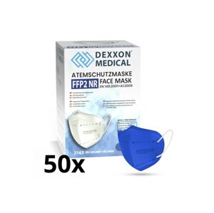 DEXXON MEDICAL Respirátor FFP2 NR Deep blue 50ks