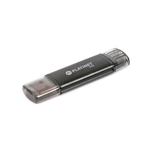 Dual Flash Disk USB + MicroUSB 32GB čierna