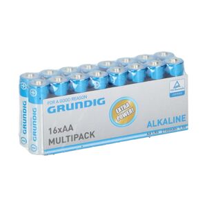 Grundig Grundig - 16 ks Alkalická batéria AA/LR6 1,5V