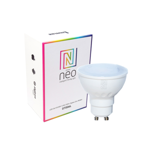 Immax LED žiarovka Neo GU10 3,5W farebná + teplá biela, stmievateľná