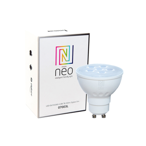 Smart žiarovka LED GU10 4.8W teplá biela NEO ZigBee 07003L