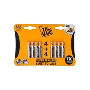 JCB-LR03-8B - Alkalická batéria LR03/AAA, 8 ks