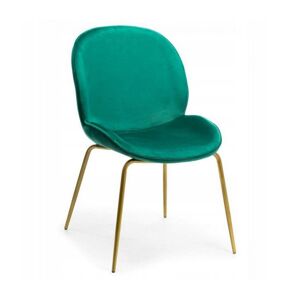HowHomely Jedálenská stolička LORI 82,5x49 cm zelená