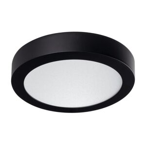 33539 - LED Stropné svietidlo CARSA LED/18W/230V 3000K čierna pr. 21,5 cm