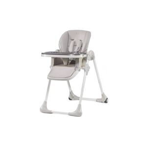 Kinderkraft KINDERKRAFT - Detská jedálenská stolička YUMMY šedá