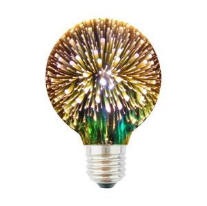 LED 3D Dekoračná žiarovka G95 E27/3,5W/230V