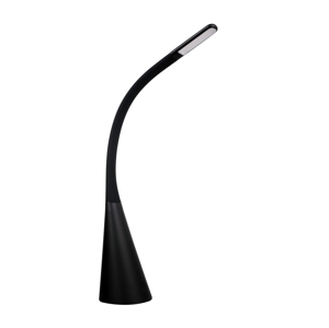 Polux LED Dotyková stmievateľná USB stolná lampa ELEGANCE 7W/230V čierna