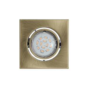 LED podhľadové svietidlo IGOA 1xGU10/5W/230V bronz