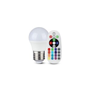LED RGB Stmievateľná žiarovka E27/3,5W/230V 4000K + DO