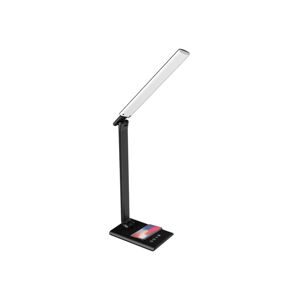 LED Stmievateľná dotyková lampa s bezdrôtovým nabíjaním MEGGIE LED/8W/230V + USB