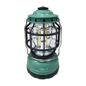 LED Stmievateľná prenosná kempingová lampa 3xLED/3W/3xAA IPX4 zelená
