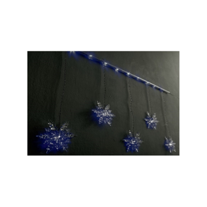Exihand LED Vianočná dekorácia na tyči SNOWFLAKE 5xLED/230V/24V