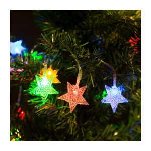 LED Vianočná reťaz 20xLED 2,25m multicolor hviezda