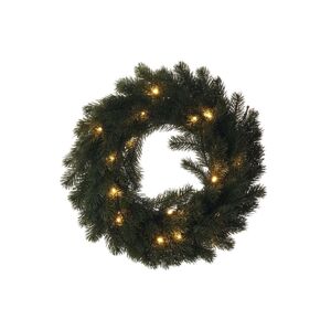 EMOS LED Vianočný veniec 20xLED/0,6W/2xAA