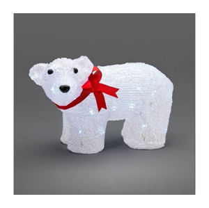 Exihand LED Vonkajšia vianočná dekorácia TEDDY BEAR 40xLED/230V/24V IP44