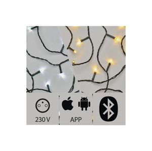 EMOS LED Vonkajšia vianočná reťaz 150xLED/3,6W/230V IP44