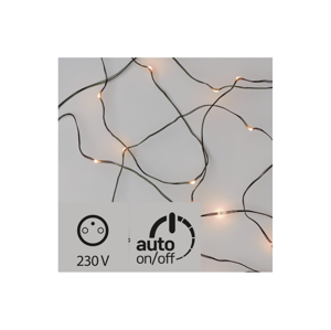 EMOS LED Vonkajšia vianočná reťaz NANO 40xLED/2,4W/230V IP44 4 m