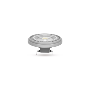 Brilum LED žiarovka AR111 G53/15W/12V 4000K strieborná 30°