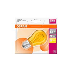 Osram LED Žiarovka STAR E27/1,6W/230V 2700K žltá