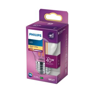 Philips LED Žiarovka VINTAGE Philips P45 E27/4,3W/230V 2700K