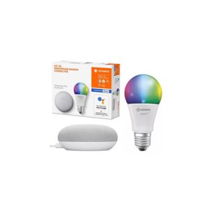 Ledvance Ledvance - Inteligentný reproduktor Google Nest Mini + LED Žiarovka SMART+