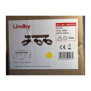 Lindby Lindby - Bodové svietidlo INESKA 3xE14/25W/230V