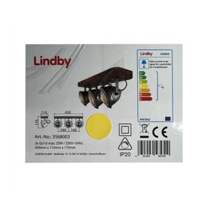 Lindby Lindby - Bodové svietidlo SHILA 3xGU10/25W/230V